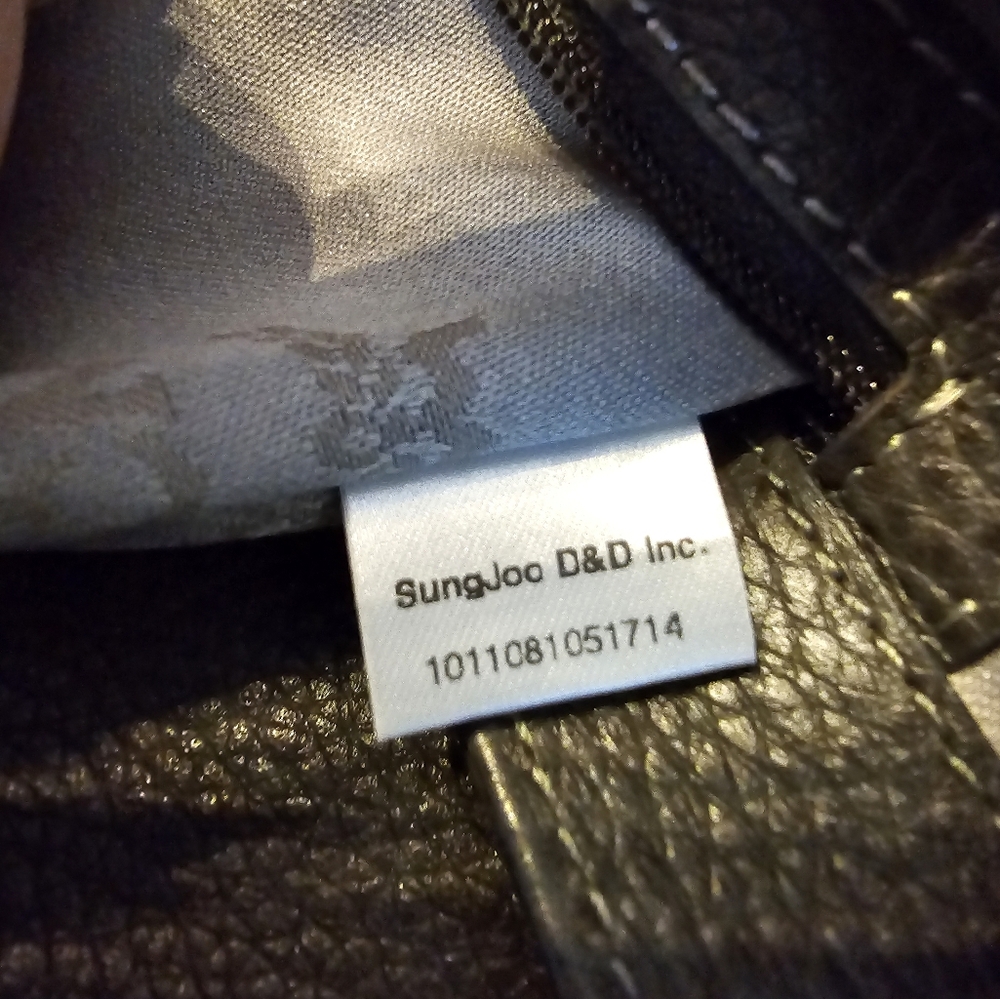 MCM RARE Gray Glitter Canvas Handbag in EUC - Picture 16 of 16